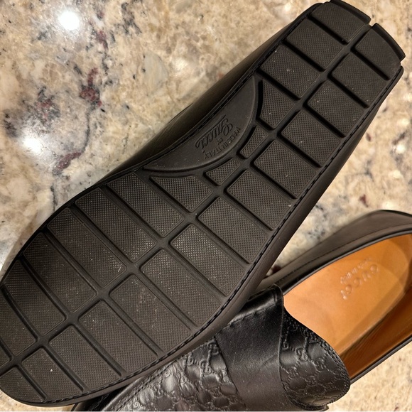 Gucci Black Leather Loafers main image 4